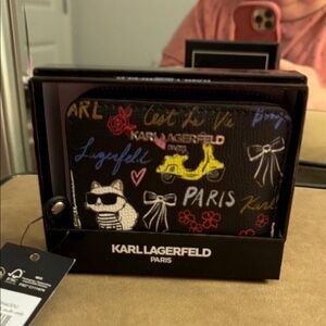 Karl Lagerfeld Multicolor Paris Wallet